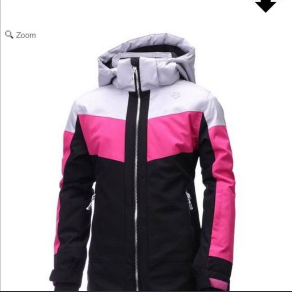 Descente Harley Girls Ski coat size 14…only worn once!